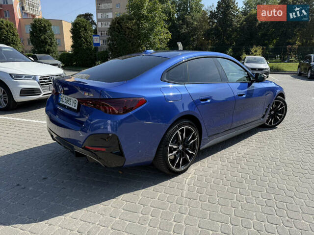 Синий БМВ i4, объемом двигателя 0 л и пробегом 46 тыс. км за 45000 $, фото 4 на Automoto.ua