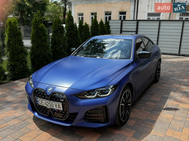 Синій БМВ i4, об'ємом двигуна 0 л та пробігом 34 тис. км за 49900 $, фото 1 на Automoto.ua