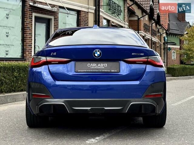 Синий БМВ i4, объемом двигателя 0 л и пробегом 16 тыс. км за 42500 $, фото 11 на Automoto.ua