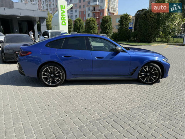 Синий БМВ i4, объемом двигателя 0 л и пробегом 36 тыс. км за 48500 $, фото 5 на Automoto.ua