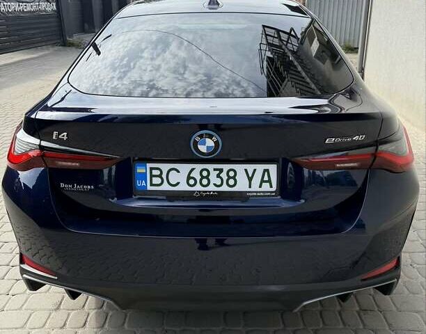 Синий БМВ i4, объемом двигателя 0 л и пробегом 15 тыс. км за 33500 $, фото 7 на Automoto.ua