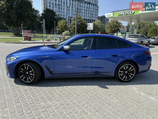 Синий БМВ i4, объемом двигателя 0 л и пробегом 46 тыс. км за 45000 $, фото 1 на Automoto.ua
