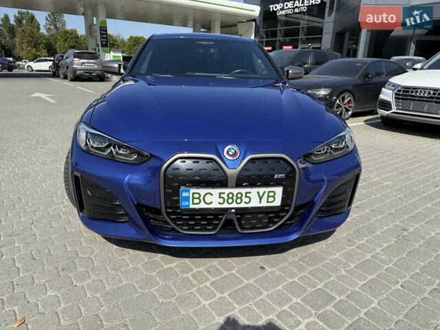 Синий БМВ i4, объемом двигателя 0 л и пробегом 36 тыс. км за 48500 $, фото 7 на Automoto.ua