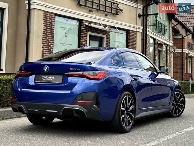 Синий БМВ i4, объемом двигателя 0 л и пробегом 16 тыс. км за 42500 $, фото 13 на Automoto.ua