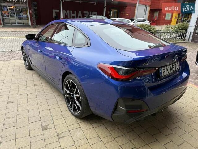 Синий БМВ i4, объемом двигателя 0 л и пробегом 23 тыс. км за 44900 $, фото 10 на Automoto.ua