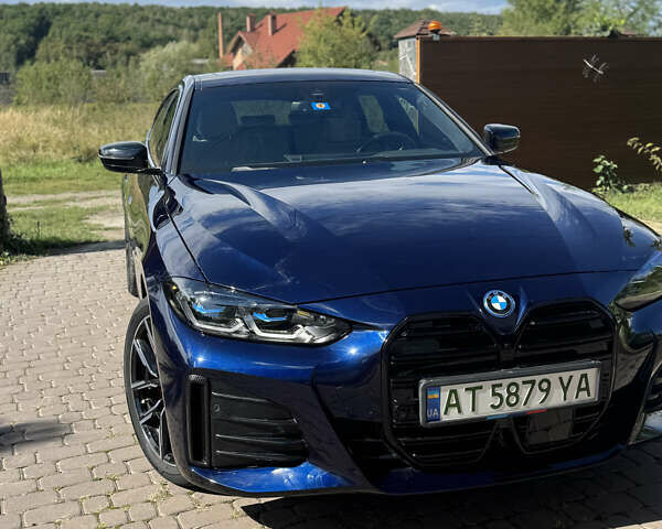 Синий БМВ i4, объемом двигателя 0 л и пробегом 44 тыс. км за 36350 $, фото 6 на Automoto.ua