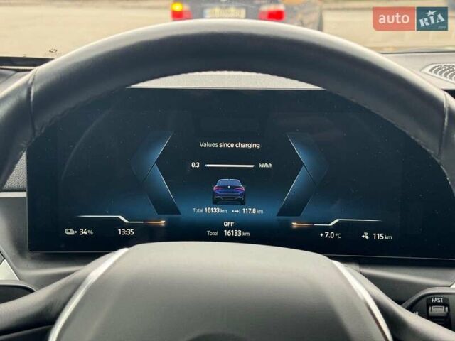 Синий БМВ i4, объемом двигателя 0 л и пробегом 16 тыс. км за 32990 $, фото 31 на Automoto.ua