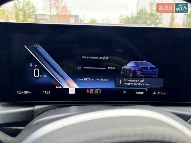 Синій БМВ i4, об'ємом двигуна 0 л та пробігом 31 тис. км за 40000 $, фото 29 на Automoto.ua