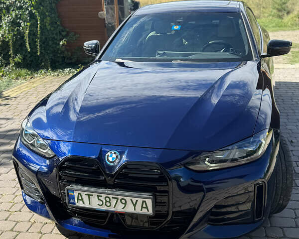 Синий БМВ i4, объемом двигателя 0 л и пробегом 44 тыс. км за 36350 $, фото 7 на Automoto.ua