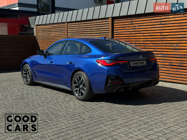 Синий БМВ i4, объемом двигателя 0 л и пробегом 2 тыс. км за 58000 $, фото 4 на Automoto.ua