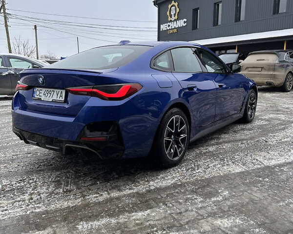 Синий БМВ i4, объемом двигателя 0 л и пробегом 52 тыс. км за 45000 $, фото 5 на Automoto.ua