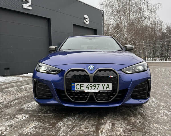 Синий БМВ i4, объемом двигателя 0 л и пробегом 52 тыс. км за 45000 $, фото 1 на Automoto.ua
