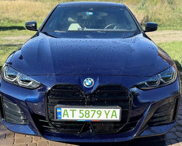 Синий БМВ i4, объемом двигателя 0 л и пробегом 44 тыс. км за 36350 $, фото 4 на Automoto.ua
