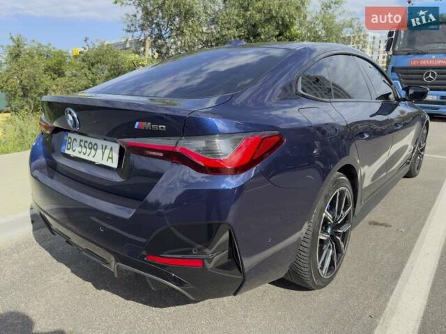Синий БМВ i4, объемом двигателя 0 л и пробегом 54 тыс. км за 44500 $, фото 8 на Automoto.ua