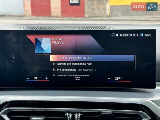 Синий БМВ i4, объемом двигателя 0 л и пробегом 16 тыс. км за 32990 $, фото 33 на Automoto.ua