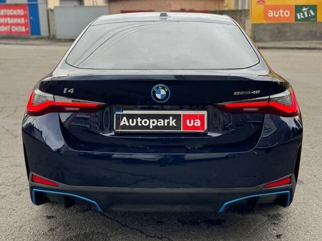 Синий БМВ i4, объемом двигателя 0 л и пробегом 16 тыс. км за 32990 $, фото 6 на Automoto.ua