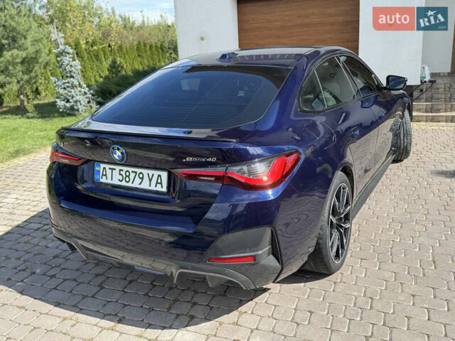 Синий БМВ i4, объемом двигателя 0 л и пробегом 44 тыс. км за 36350 $, фото 35 на Automoto.ua
