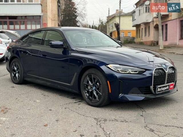 Синий БМВ i4, объемом двигателя 0 л и пробегом 16 тыс. км за 32990 $, фото 1 на Automoto.ua