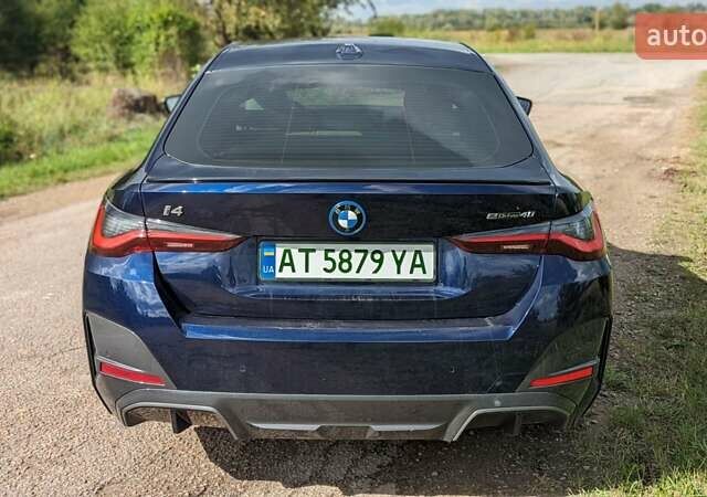 Синий БМВ i4, объемом двигателя 0 л и пробегом 44 тыс. км за 36350 $, фото 42 на Automoto.ua