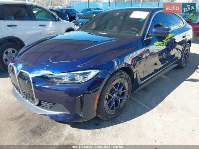 Синий БМВ i4, объемом двигателя 0 л и пробегом 34 тыс. км за 16500 $, фото 2 на Automoto.ua