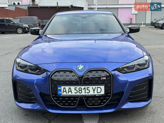 Синий БМВ i4, объемом двигателя 0 л и пробегом 10 тыс. км за 60000 $, фото 7 на Automoto.ua