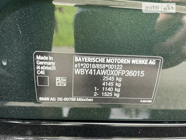 Зелений БМВ i4, об'ємом двигуна 0 л та пробігом 14 тис. км за 57500 $, фото 25 на Automoto.ua