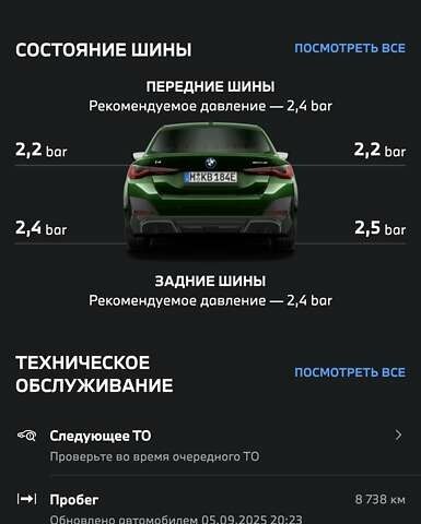 Зеленый БМВ i4, объемом двигателя 0 л и пробегом 8 тыс. км за 59500 $, фото 202 на Automoto.ua