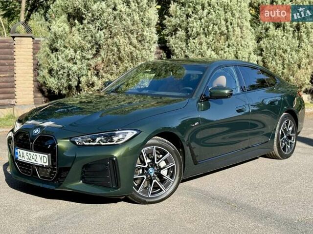 Зеленый БМВ i4, объемом двигателя 0 л и пробегом 8 тыс. км за 59500 $, фото 1 на Automoto.ua