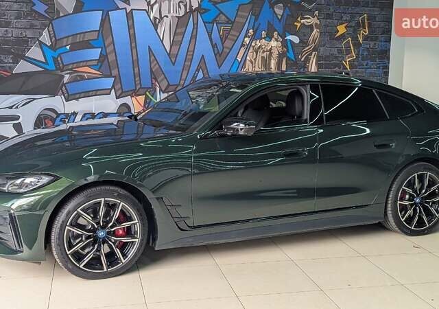 Зеленый БМВ i4, объемом двигателя 0 л и пробегом 5 тыс. км за 48499 $, фото 1 на Automoto.ua