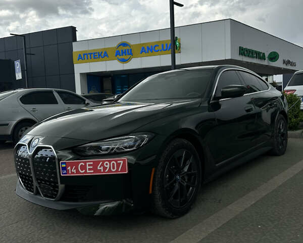 Зелений БМВ i4, об'ємом двигуна 0 л та пробігом 1 тис. км за 34000 $, фото 1 на Automoto.ua