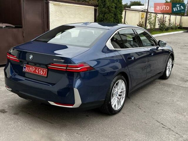 Синій БМВ i5, об'ємом двигуна 0 л та пробігом 23 тис. км за 48900 $, фото 4 на Automoto.ua