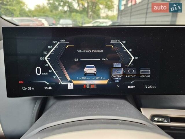 Белый БМВ iX, объемом двигателя 0 л и пробегом 8 тыс. км за 63900 $, фото 12 на Automoto.ua