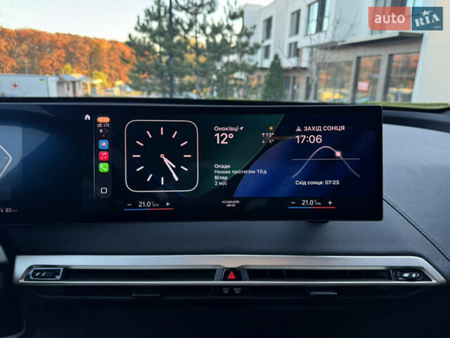 Черный БМВ iX, объемом двигателя 0 л и пробегом 125 тыс. км за 42800 $, фото 30 на Automoto.ua