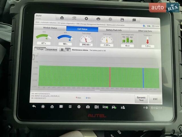 Чорний БМВ iX, об'ємом двигуна 0 л та пробігом 208 тис. км за 36499 $, фото 31 на Automoto.ua
