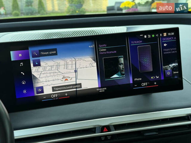 Черный БМВ iX, объемом двигателя 0 л и пробегом 57 тыс. км за 72000 $, фото 60 на Automoto.ua