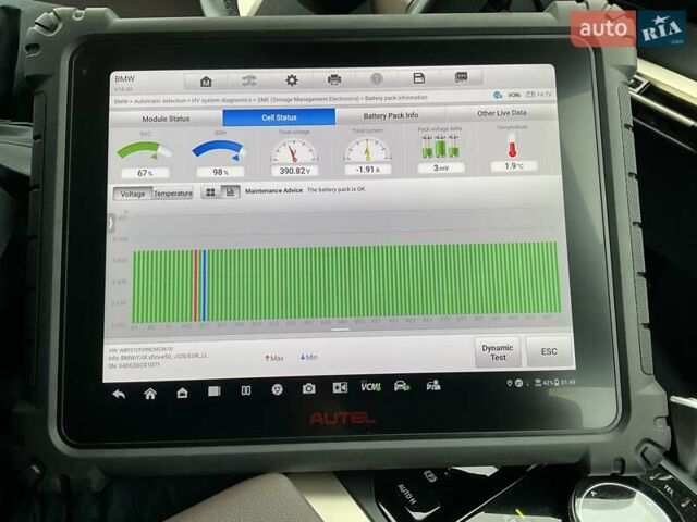Чорний БМВ iX, об'ємом двигуна 0 л та пробігом 208 тис. км за 36499 $, фото 30 на Automoto.ua