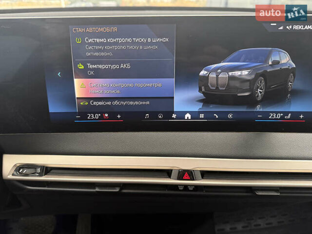Черный БМВ iX, объемом двигателя 0 л и пробегом 40 тыс. км за 68500 $, фото 19 на Automoto.ua