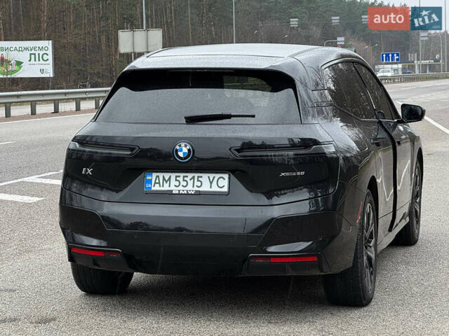 Черный БМВ iX, объемом двигателя 0 л и пробегом 5 тыс. км за 65000 $, фото 8 на Automoto.ua