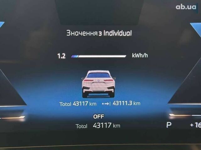 БМВ iX, объемом двигателя 0 л и пробегом 43 тыс. км за 55000 $, фото 17 на Automoto.ua