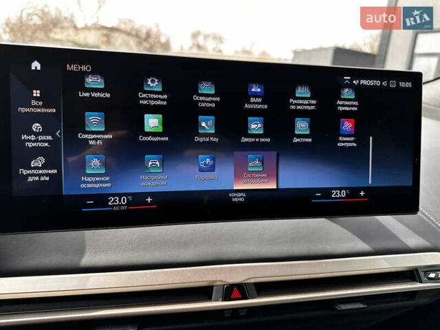 Серый БМВ iX, объемом двигателя 0 л и пробегом 38 тыс. км за 62500 $, фото 60 на Automoto.ua