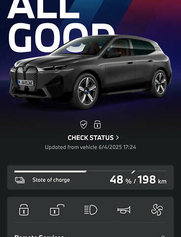 Серый БМВ iX, объемом двигателя 0 л и пробегом 45 тыс. км за 42000 $, фото 18 на Automoto.ua