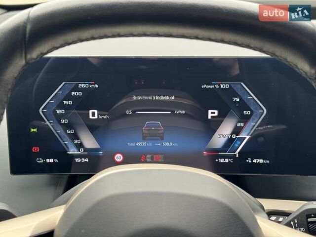 Серый БМВ iX, объемом двигателя 0 л и пробегом 49 тыс. км за 79500 $, фото 16 на Automoto.ua