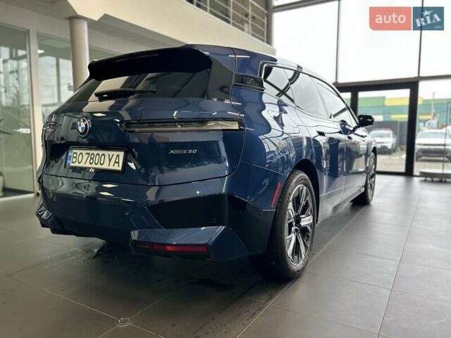 Синий БМВ iX, объемом двигателя 0 л и пробегом 13 тыс. км за 67500 $, фото 7 на Automoto.ua