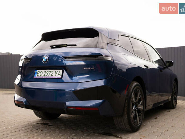 Синий БМВ iX, объемом двигателя 0 л и пробегом 9 тыс. км за 64000 $, фото 24 на Automoto.ua