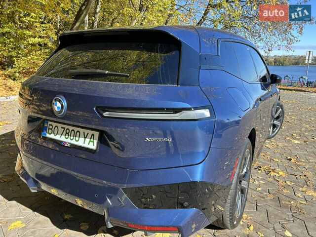 Синій БМВ iX, об'ємом двигуна 0 л та пробігом 12 тис. км за 72000 $, фото 7 на Automoto.ua