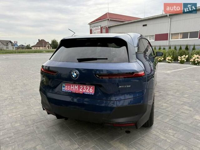 Синій БМВ iX, об'ємом двигуна 0 л та пробігом 17 тис. км за 58500 $, фото 4 на Automoto.ua
