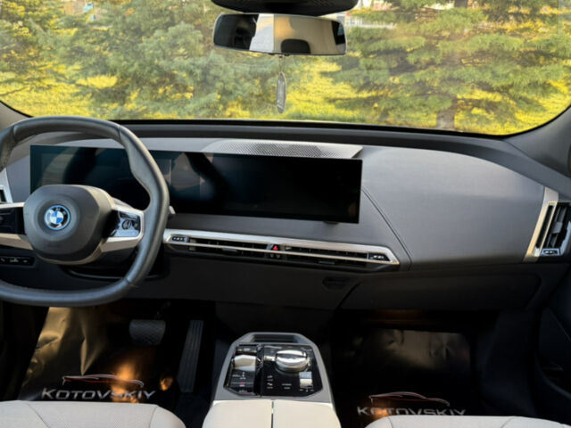 Синий БМВ iX, объемом двигателя 0 л и пробегом 12 тыс. км за 54000 $, фото 14 на Automoto.ua