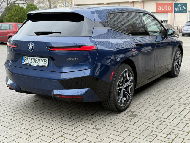 Синий БМВ iX, объемом двигателя 0 л и пробегом 18 тыс. км за 66900 $, фото 6 на Automoto.ua
