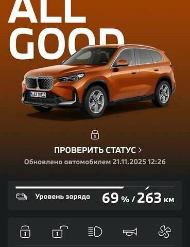 Помаранчевий БМВ iX1, об'ємом двигуна 0 л та пробігом 48 тис. км за 36200 $, фото 15 на Automoto.ua