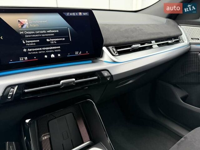 Черный БМВ iX2, объемом двигателя 0 л и пробегом 2 тыс. км за 53666 $, фото 19 на Automoto.ua
